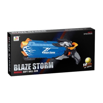 Toys-shop Choice Blaze Storm Όπλο Με 12 Μαλακές Μπάλες JG062866 6990323628668