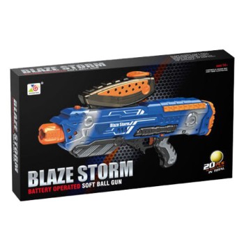 Toys-shop Choice Blaze Storm Όπλο Μπαταρίας  Με 20 Μαλακές Μπάλες JG062864 6990323628644