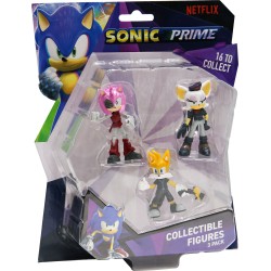 PMI Ltd Sonic Collectible Figure 6.5Cm - 3 Pack (S1) (Random)  SON2020 7290117585351