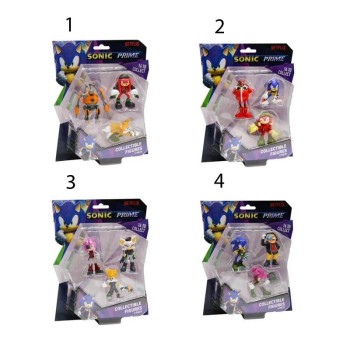 PMI Ltd Sonic Συλλεκτική Φιγούρα 6.5Cm - 3 Pack - 1 Τμχ SON2020 7290117585351