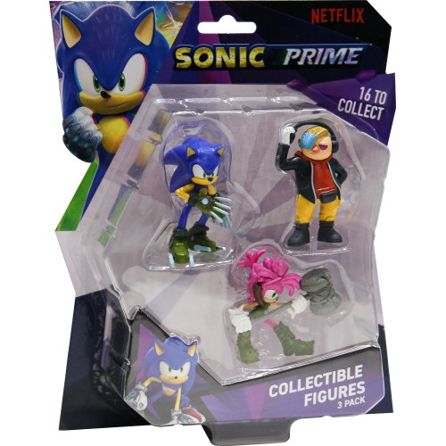 PMI Ltd Sonic Συλλεκτική Φιγούρα 6.5Cm - 3 Pack - 1 Τμχ SON2020 7290117585351