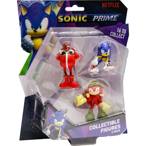 PMI Ltd Sonic Συλλεκτική Φιγούρα 6.5Cm - 3 Pack - 1 Τμχ SON2020 7290117585351