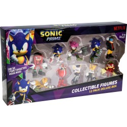 PMI Ltd Sonic Συλλεκτικές Φιγούρες 6.5Cm - 12 Pack Deluxe Box - Including 2 Rare Hidden Characters (S1) (Random) SON2080 7290117