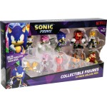 PMI Ltd Sonic Collectible Figures 6.5Cm - 12 Pack Deluxe Box - Including 2 Rare Hidden Characters (S1) (Random) SON2080 72901175