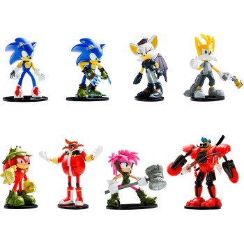 PMI Ltd Sonic Capsule Articulated Action Figures 7.5Cm - 1 Pack (S1) (Random) SON6008 7290117585412
