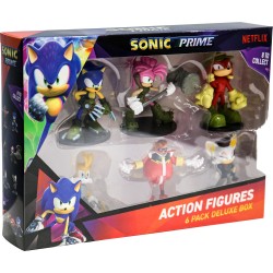 PMI Ltd Sonic Αρθρωτές Φιγούρες Δράσης 7.5Cm - 6 Pack Deluxe Box (S1) (Random) SON6070 7290117585436