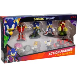 PMI Ltd Sonic Αρθρωτές Φιγούρες Δράσης 7.5Cm - 8 Pack Deluxe Box (S1) SON6080 7290117585580