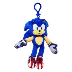 PMI Ltd Sonic Clip On Plush Characters 15Cm (S1) SON7004 7290117585566