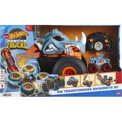 Mattel Hot Wheels R/C Monster Trucks Rhinomite 2 Σε 1 HPK27 194735160990