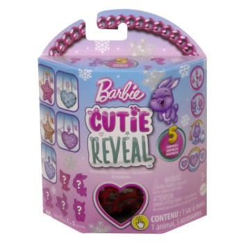 Mattel Cutie Reveal Winter Sparkle Purse 5 - 1 Piece HKR33 194735106714