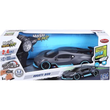 Maisto 1/24 RC Bugatti Divo Μαύρο 49/82333 090159823339