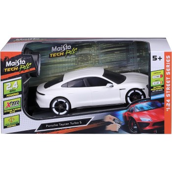 Maisto 1/24 RC Porsche Taycan Turbo S White 49/81528 090159815280