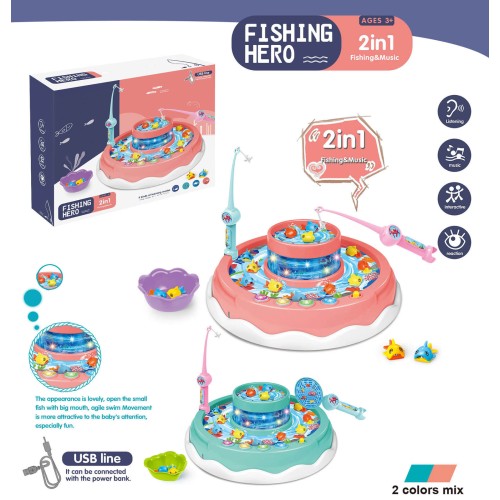 Toys-shop Choice Επιτραπέζιο Ψαρέματα Με 2 Επίπεδα JB071177 6990323711773