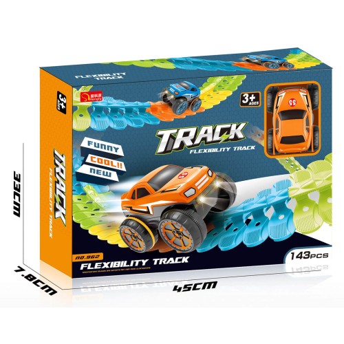 Toys-shop Choice Αυτοκινητόδρομος Ευκαμπτος 143Τμχ JB071268 6990323712688