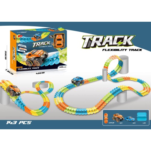 Toys-shop Choice B/O track car with light and sound(3*AAA without battery) JB071268 6990323712688