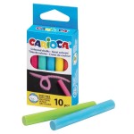 CARIOCA Standard Chalks Assorted Colors - 10 Pcs C43554 8003511435547