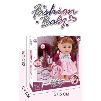 Toys-shop Choice Baby Doll 30Cm With Accessories JO156771 6990323567714