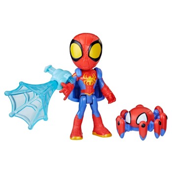 Hasbro Marvel Spidey And His Amazing Friends Web-Spinners Spidey Action Figure With Accessories F8143 / F7256 5010996136527