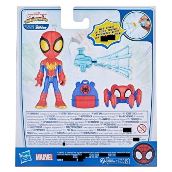 Hasbro Marvel Spidey And His Amazing Friends Web-Spinners Spidey Action Figure With Accessories F8143 / F7256 5010996136527