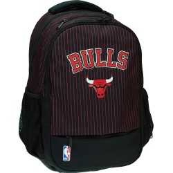 back me up BMU Oval Backpack NBA Chicago Bulls Black Retro 338-27031 5204549155473