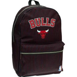 back me up BMU NBA Chicago Bulls Black Retro Backpack 338-27033 5204549155480
