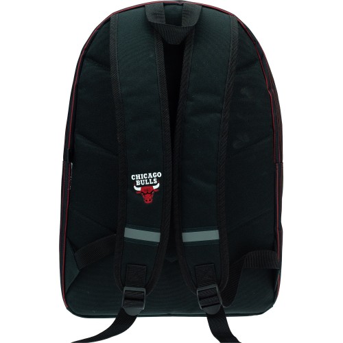 back me up BMU NBA Chicago Bulls Black Retro Backpack 338-27033 5204549155480