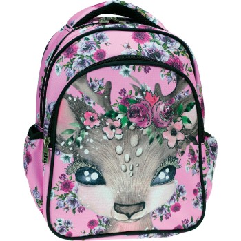 back me up Bmu Τσάντα Νηπιαγωγείου Pink Deer 357-11054 5204549155671