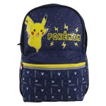Gialamas Τσάντα Πλάτης Δημοτικού Με 3 Θήκες 43Εκ. Pokemon Pikachu PLM88738 3700516288738