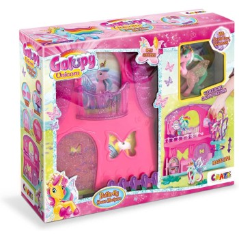 craze Galupy Unicorn Butterfly Mariposa House Με Φιγούρα Μονόκερο Και Αξεσουάρ CRZ43349 4059779043349