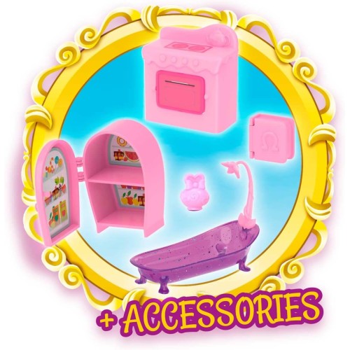 craze Galupy Unicorn Mariposa House 1X Unicorn Figure 1X House With Special Elevator Function And Accessories CRZ43349 405977904