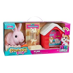 Toys-shop Choice Λούτρινο Λαγουδάκι Μπαταρίας Με Σπιτάκι JB072212 6990323722120