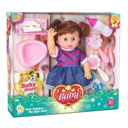 Toys-shop Choice Κούκλα 30Εκ Με Αξεσουάρ JO163180 6990323631804