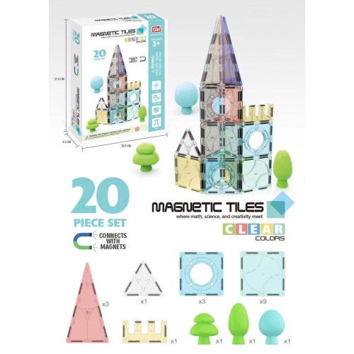 Toys-shop Choice Magnets Building Blocks 20Pcs JK149758 6990323497585