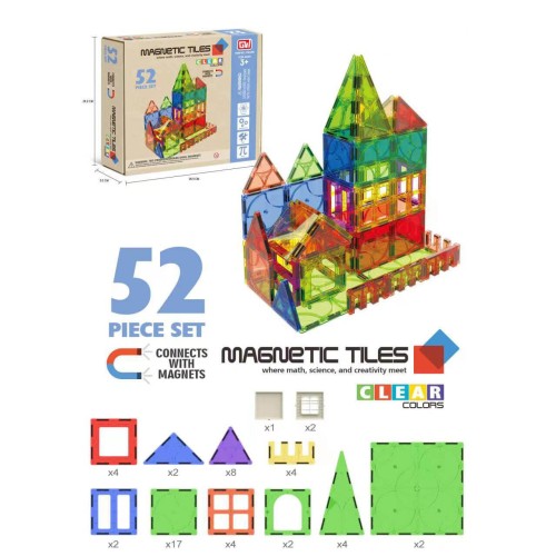 Toys-shop Choice  Μαγνήτες Building Blocks 52Τμχ JK149759 6990323497592