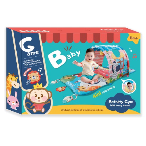 Toys-shop Choice 4 In 1 Βρεφικο Γυμναστήριο Δραστηριοτητων JM094045 6990323940456