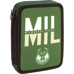back me up Κασετίνα Διπλή Nba Milwaukee Bucks 21 338-93100 5204549138032