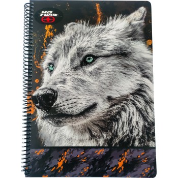NO FEAR BMU Square A4 Spyr.2Th.Play Game-White Wolf Ass. 348-11440 5204549156234
