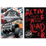 NO FEAR BMU Τετράδιο Α4 Σπυράλ 2 Θεμάτων Off Road-Active 348-14440 5204549156289