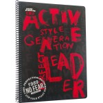 NO FEAR BMU Τετράδιο Α4 Σπυράλ 2 Θεμάτων Off Road-Active 348-14440 5204549156289
