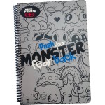 NO FEAR BMU Τετράδιο 17X25 Σπυράλ 2 Θεμάτων 70Φ.Monster-Play Game 348-16402 5204549156296