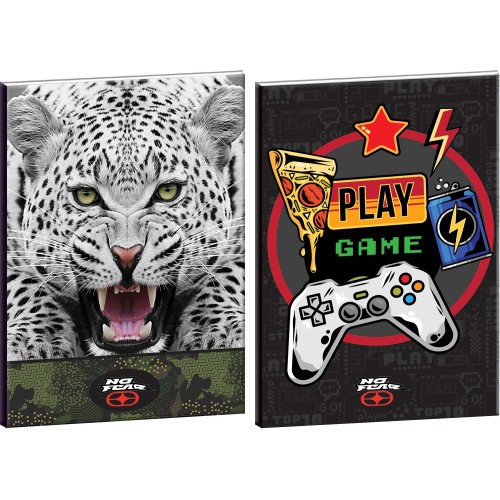 BMU Notebook 17X25cm NO Fear Jaguar-Play Game 348-13400 5204549156258
