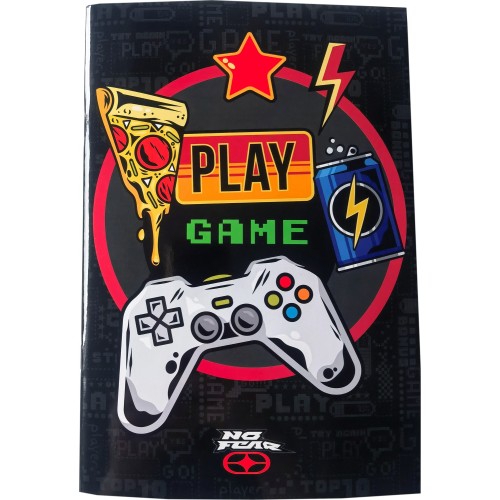 BMU Notebook 17X25cm NO Fear Jaguar-Play Game 348-13400 5204549156258