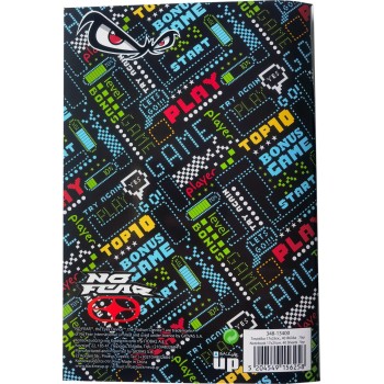 BMU Notebook 17X25cm NO Fear Jaguar-Play Game 348-13400 5204549156258