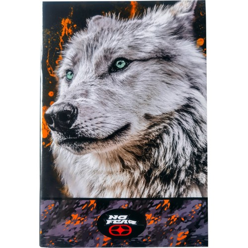 Bmu Τετράδιο 17X25cm No Fear White Wolf-Yellow City 348-11400 5204549156210