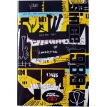 BMU Notebook 17X25cm NO Fear White Wolf-Yellow City Ass. 348-11400 5204549156210