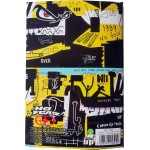Bmu Τετράδιο 17X25cm No Fear White Wolf-Yellow City 348-11400 5204549156210