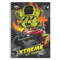 NO FEAR Τετράδιο Α4 Σπυράλ 2 Θεμάτων Extreme Atv-Blue Core 348-04440 5204549145252