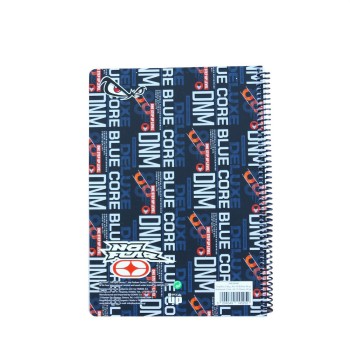 NO FEAR Notebook A4 Spyral 2 Topics Extreme Atv-Blue Core 348-04440 5204549145252