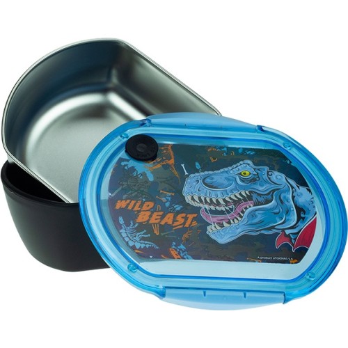 back me up Bmu Δοχείο Φαγητού Stainless Steel 680Ml Wild Dino 570-80267 5204549146969