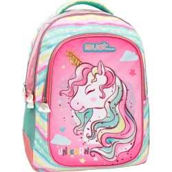 Diakakis imports Elementary Unicorn School Backpack 3 Compartments 000584985 5205698599224